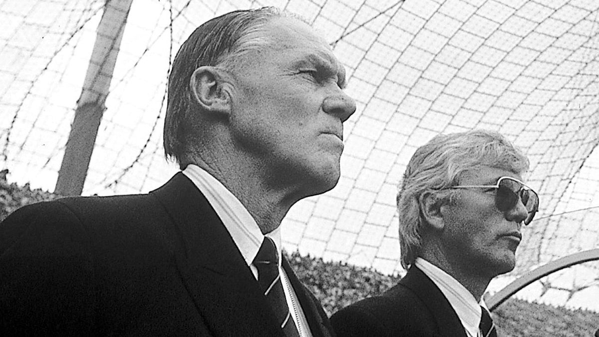 Getty Images / VI Images / Na zdjęciu: Rinus Michels i Nol de Ruiter