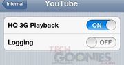 Jak włączyć odtwarzanie HD w YouTubie na iOS 5 przez 3G?