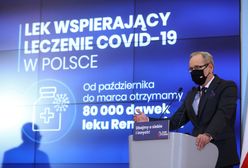 Remdesivir. Adam Niedzielski: Podpisaliśmy umowę na 80 tysięcy dawek leku