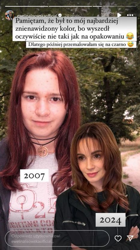 Ewelina Lisowska pokazała archiwalne zdjęcie
