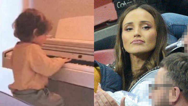 Marina Łuczenko chwali się talentami syna Liama