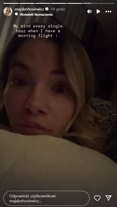 Maja Bohosiewicz leci na wakacje