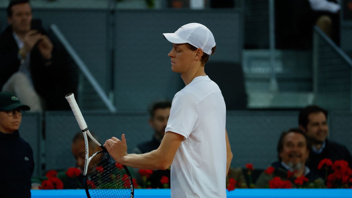 PAP/EPA / Juanjo Martin / Na zdjęciu: Jannik Sinner