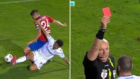 Czerwona kartka dla piłkarza Lecha. Marciniak nie miał litości [WIDEO]