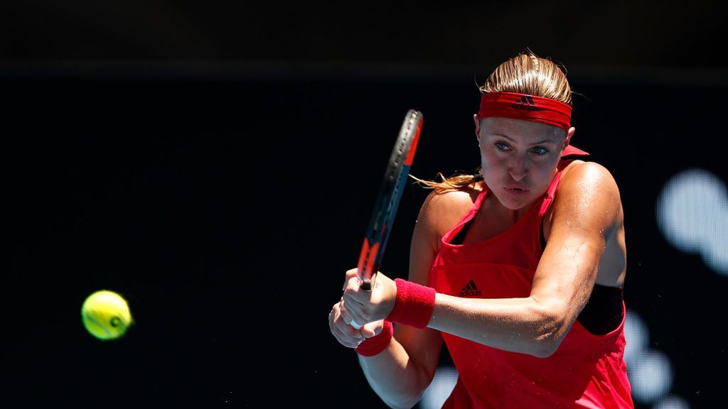 Zdjęcie okładkowe artykułu: Getty Images / Zak Kaczmarek / Na zdjęciu: Kristina Mladenović