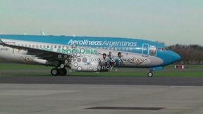 Reprezentacja Argentyny poleci na mundial wyjątkowym samolotem