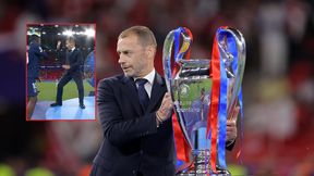 Zapomniał. Wideo po finale LM niesie się po sieci