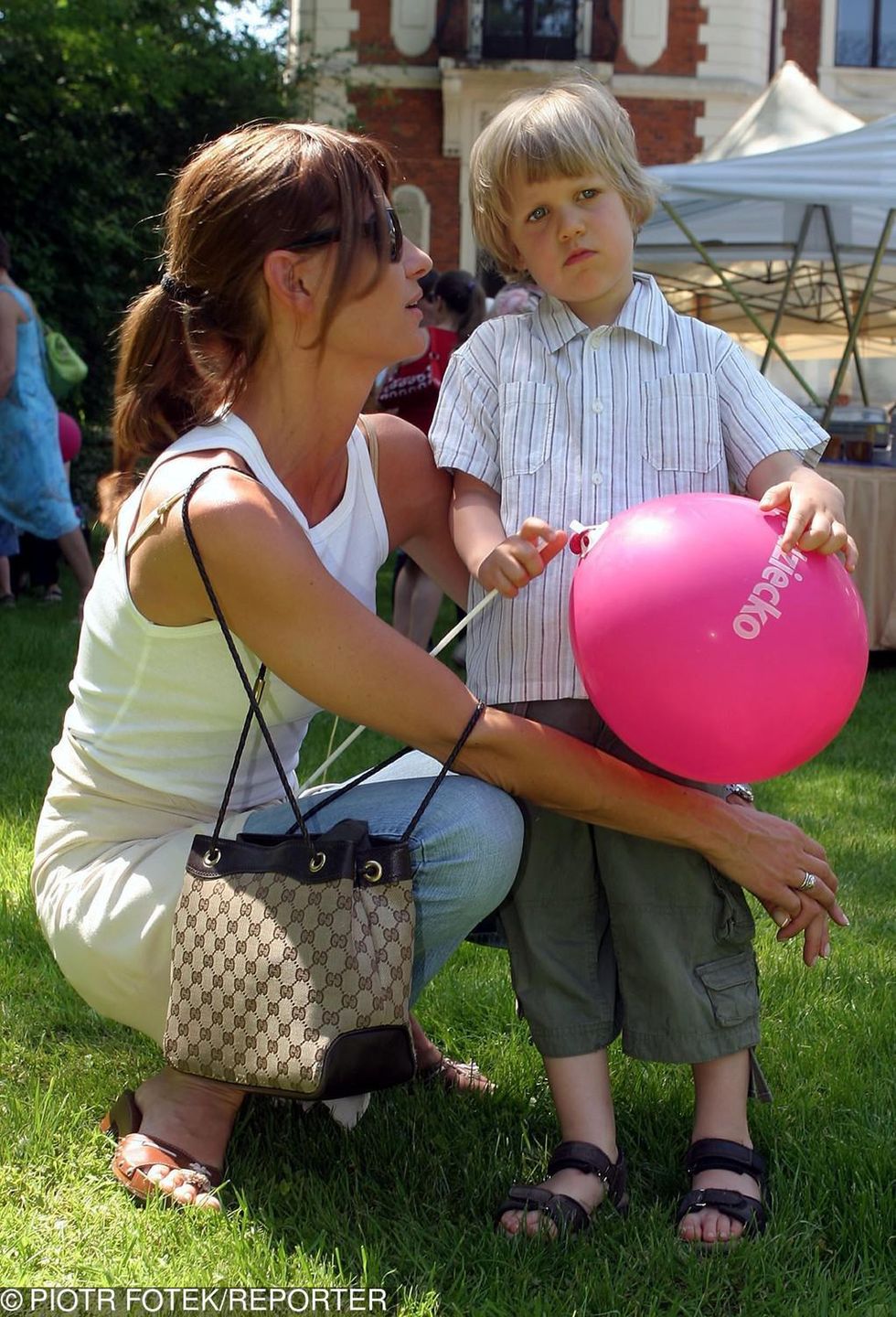 Aneta Kręglicka i Aleksander Żak w 2005 roku