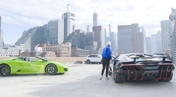 Car Crews with Supercar Blondie