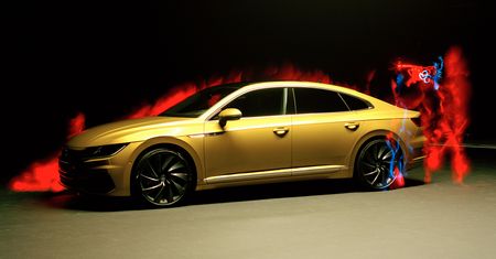 Niewidomy fotograf i sesja zdjęciowa najnowszej limuzyny Volkswagena