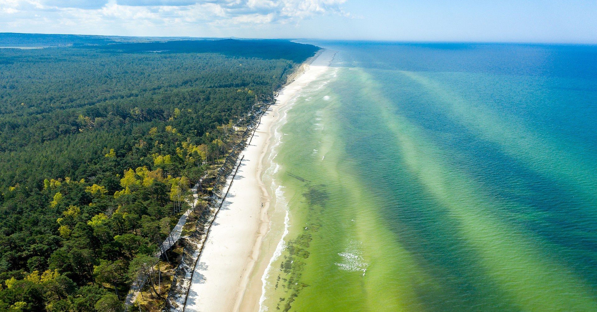W poszukiwaniu geograficznego środka polskiego wybrzeża Bałtyku
