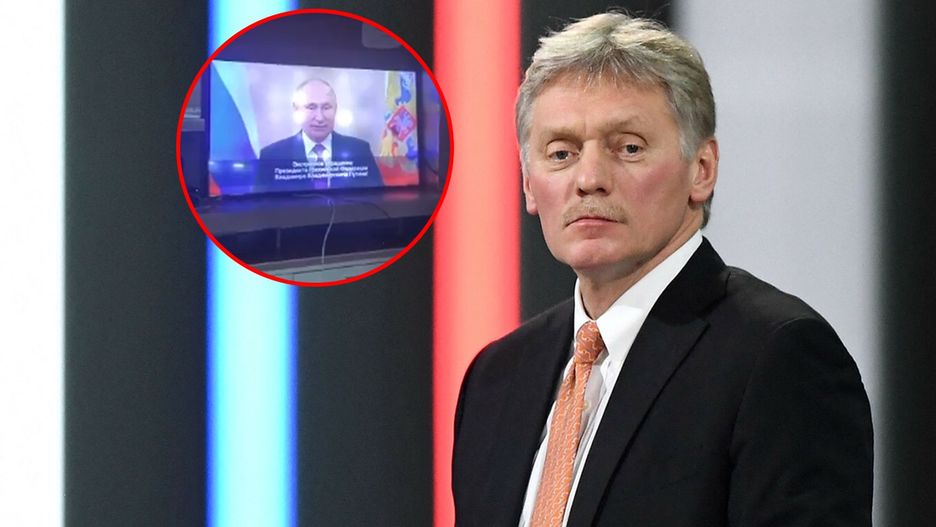 Zadrwili z Kremla. Pieskow reaguje na "stan wojenny"