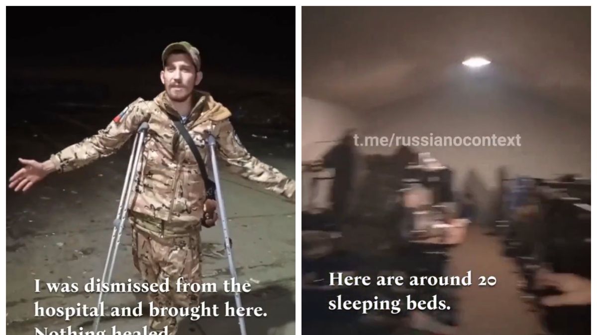 Żołnierz pokazał, w jakich warunkach Rosjanie "opiekują" się rannymi na froncie