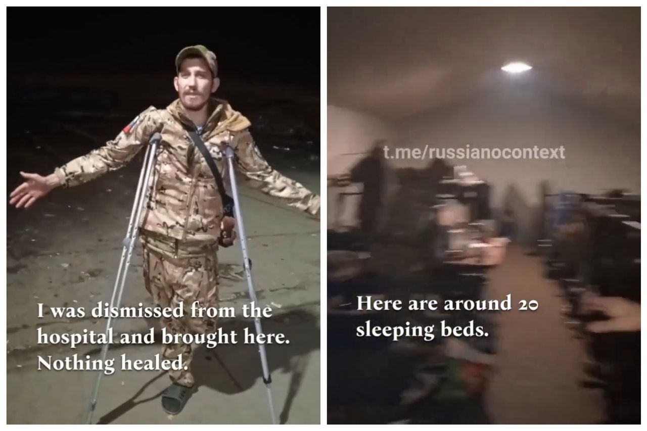 The soldier showed the conditions in which the Russians "care" for the wounded on the front.