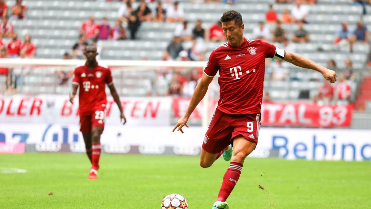 Getty Images /  Leonhard Simon / Na zdjęciu: Robert Lewandowski