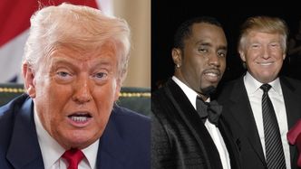 Donald Trump UŁASKAWI Diddy'ego?! "Był w zasadzie w połowie niewinny"