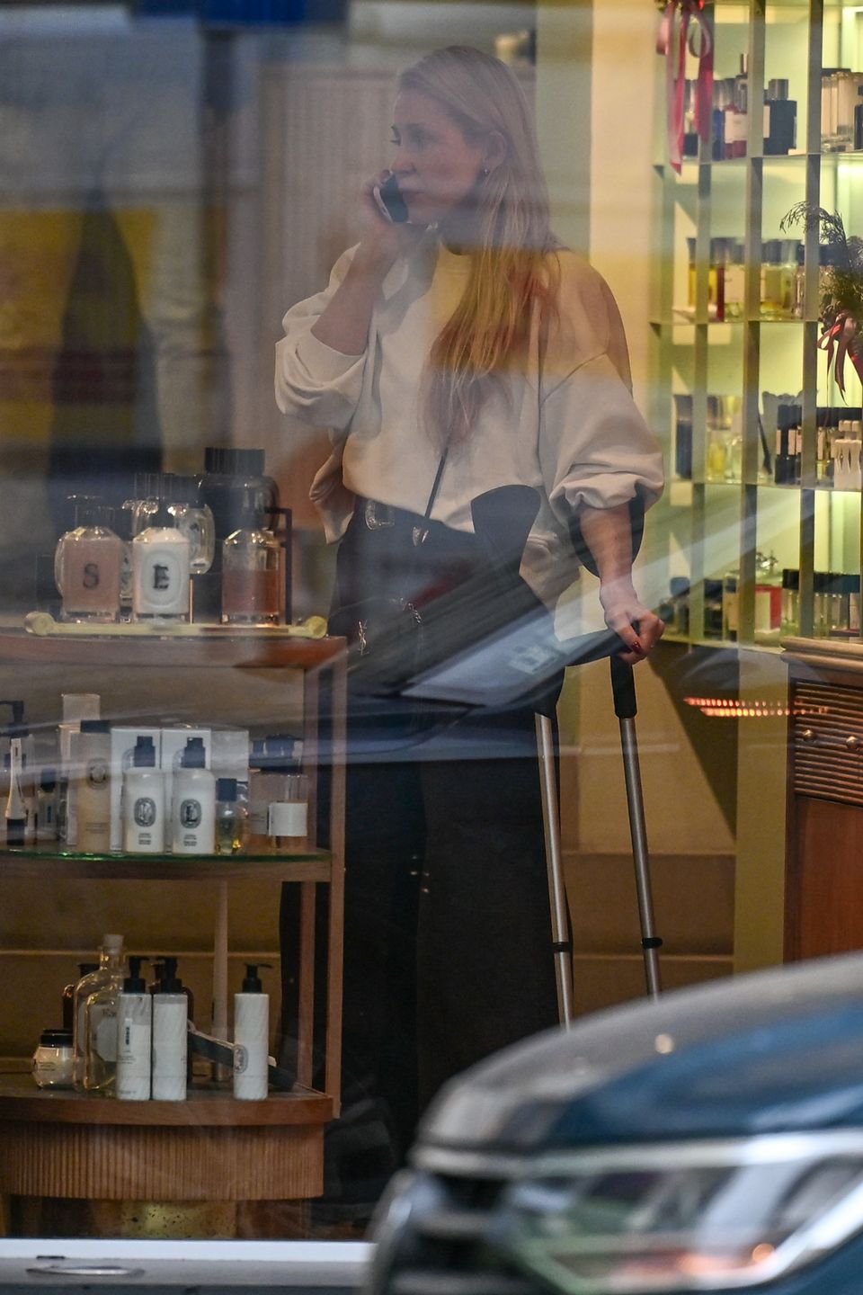 Katarzyna Warnke o kulach wybrała się na zakupy