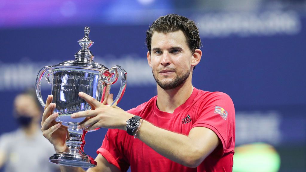 Getty Images / Matthew Stockman / Na zdjęciu: Dominic Thiem, mistrz US Open 2020