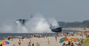 Rosja: Okręt desantowy wystraszył turystów na plaży