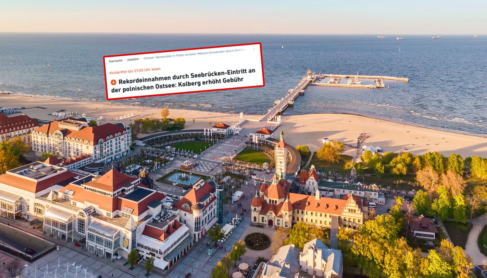 W Niemczech głośno o sytuacji nad polskim morzem. "Rekordowe"