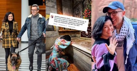 Tak rodziła się miłość Cichopek i Kurzajewskiego: serdeczne życzenia od Smaszcz, modlitwy w Izraelu, pierwszy wspólny spacer z Bono...