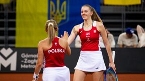 Puchar Billie Jean King: świetne wieści dla Polek