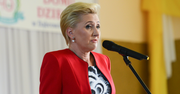 Wiosenna Agata Duda odwiedziła dom dziecka (ZDJĘCIA)