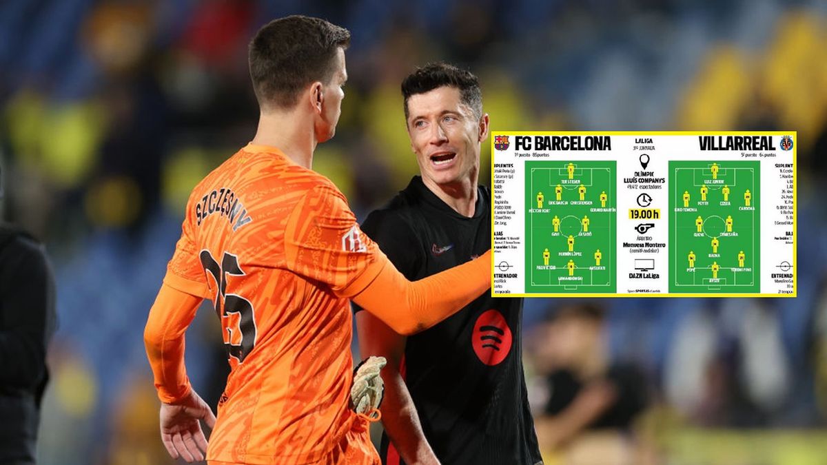   / Florencia Tan Jun/Getty Images / Na zdjęciu: Wojciech Szczęsny i Robert Lewandowski