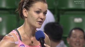Radwańska: pierwszy mecz turnieju zawsze jest trudny
