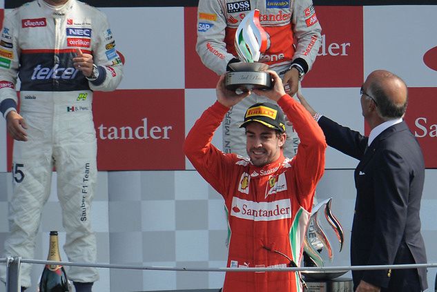 Fernando Alonso nie wygrał jeszcze nigdy wyścigu o Grand Prix Belgii