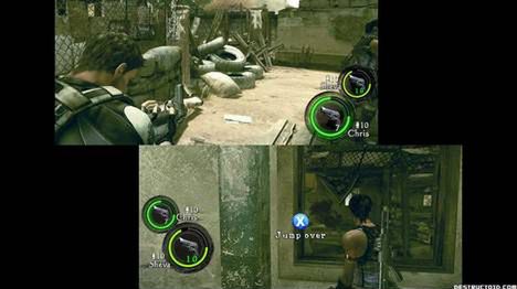 Dziwny splitscreen w Resident Evil 5