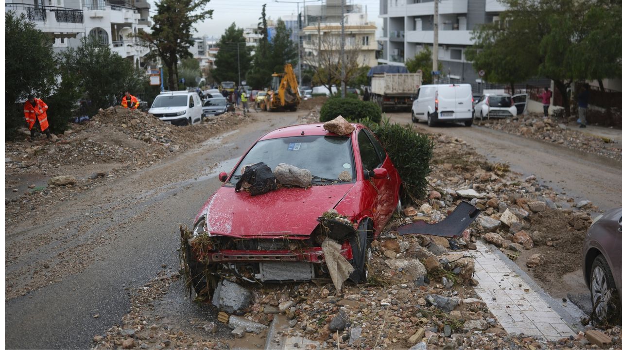 Powódź w Atenach. Stolica Grecji kompletnie sparaliżowana