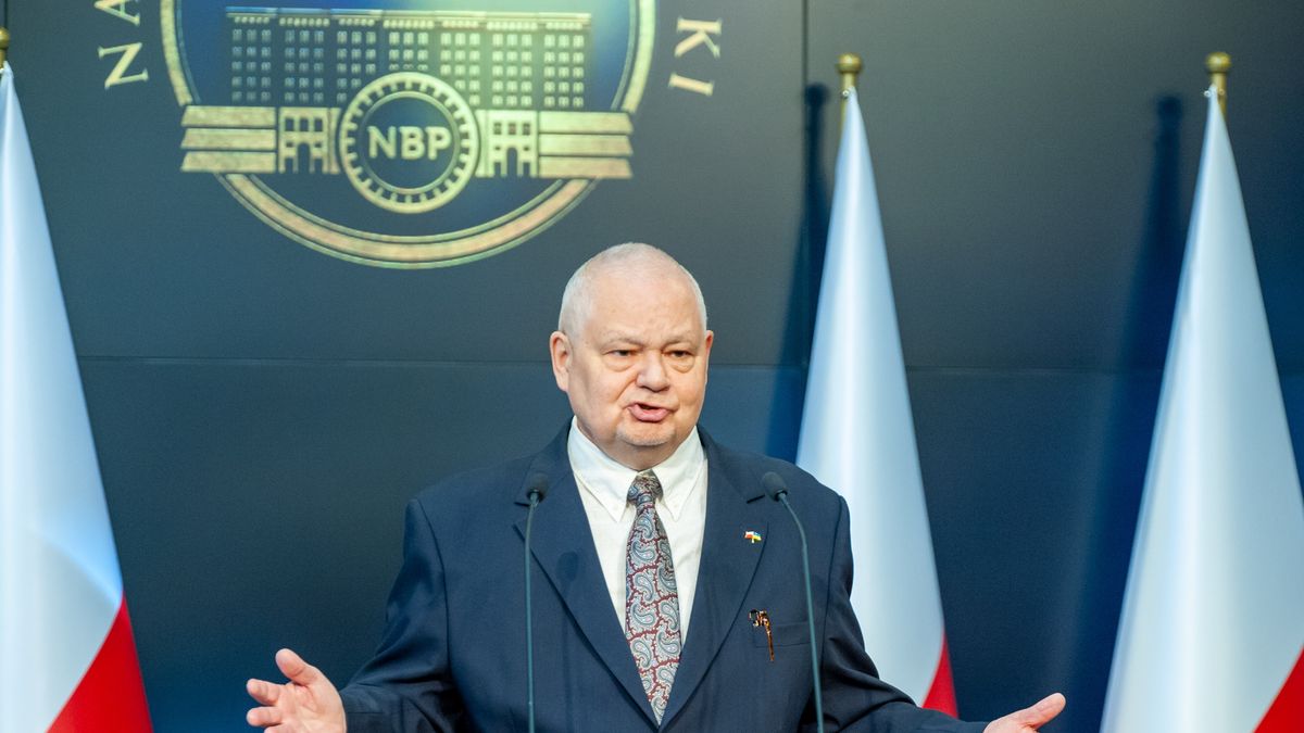 06.05.2022 WARSZAWA
KONFERENCJA PRASOWA PREZESA NBP W WARSZAWIE
N/Z ADAM GLAPINSKI
FOT MARCIN BANASZKIEWICZ / FOTONEWS