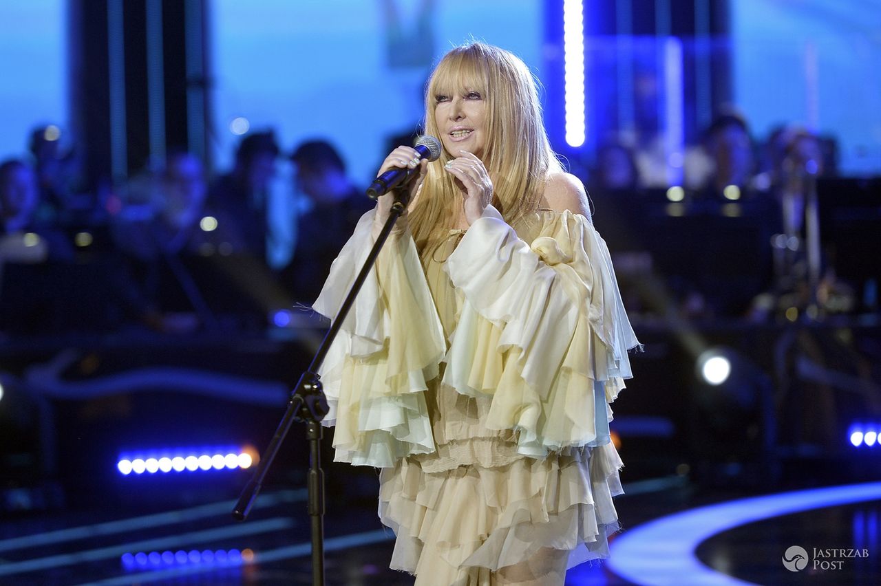 Maryla Rodowicz w koncercie Złote Opole na festiwalu Opole 2016 zaśpiewała "Niech żyje bal" (fot. AKPA)