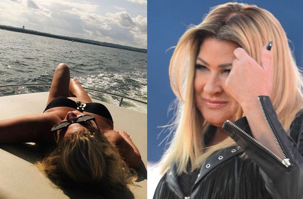 Beata Kozidrak pozuje w bikini na jachcie. Fani zachwyceni: "AFRODYTA!"