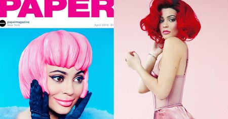 "Komiksowa" Kylie Jenner na okładce "Paper" (FOTO)