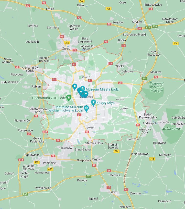 Jeszcze niedomknięty ring ekspresowo-autostradowy wokół aglomeracji łódzkiej