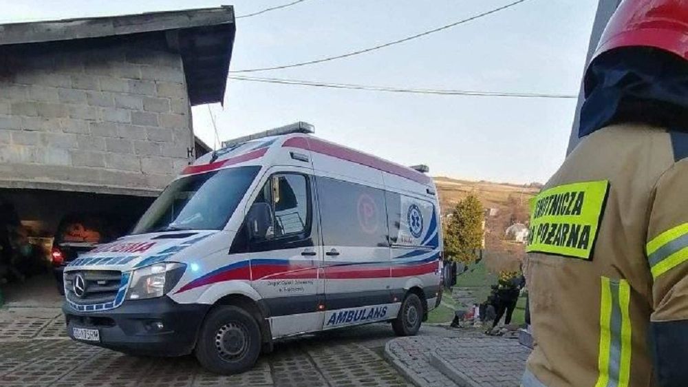 Wybuch pieca w woj. podkarpackim