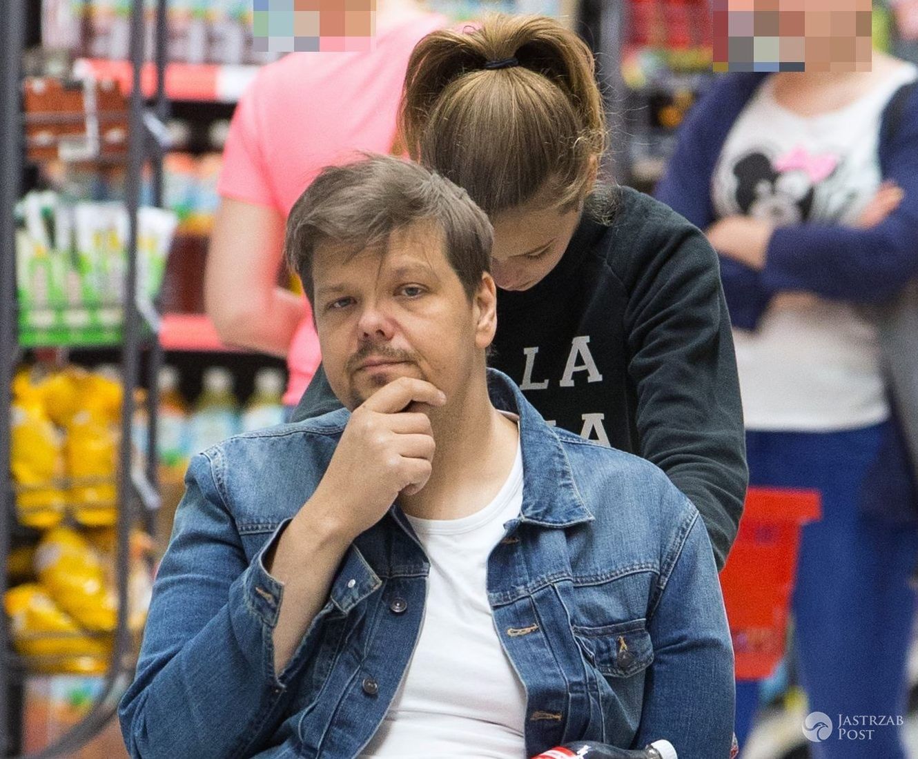 Michał Figurski i jego córka Sonia