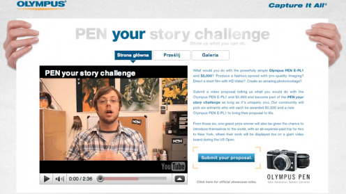 Konkurs Olympusa "Pen your story challenge" 1