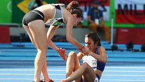 Rio 2016: najpiękniejszy moment igrzysk? Biegaczki pokazały, co znaczy "fair play"