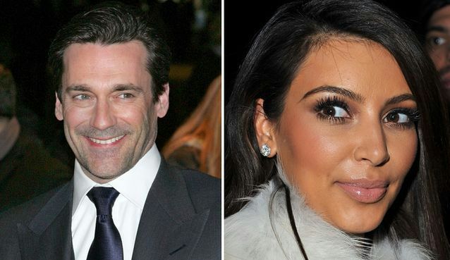 "Mad Men": Jon Hamm znów atakuje Kim Kardashian