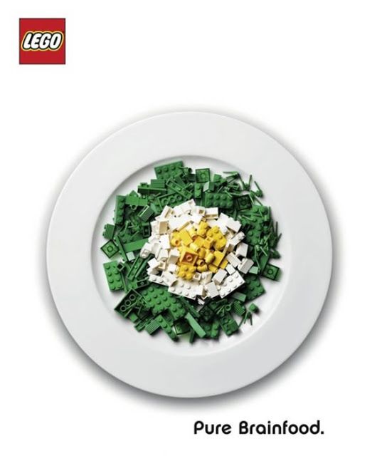 Wyobraźnia, która nie zna granic. 30 świetnych reklam klocków Lego 30