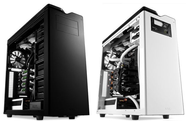NZXT H630 Matte Black Glossy White obudowy porównanie zdjęcie