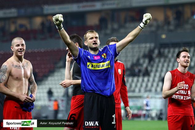 Zbigniew Małkowski nie krył radości po zdobyciu 3 punktów