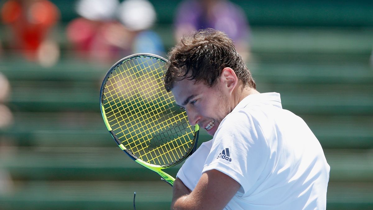 Getty Images / Darrian Traynor / Na zdjęciu: Jerzy Janowicz