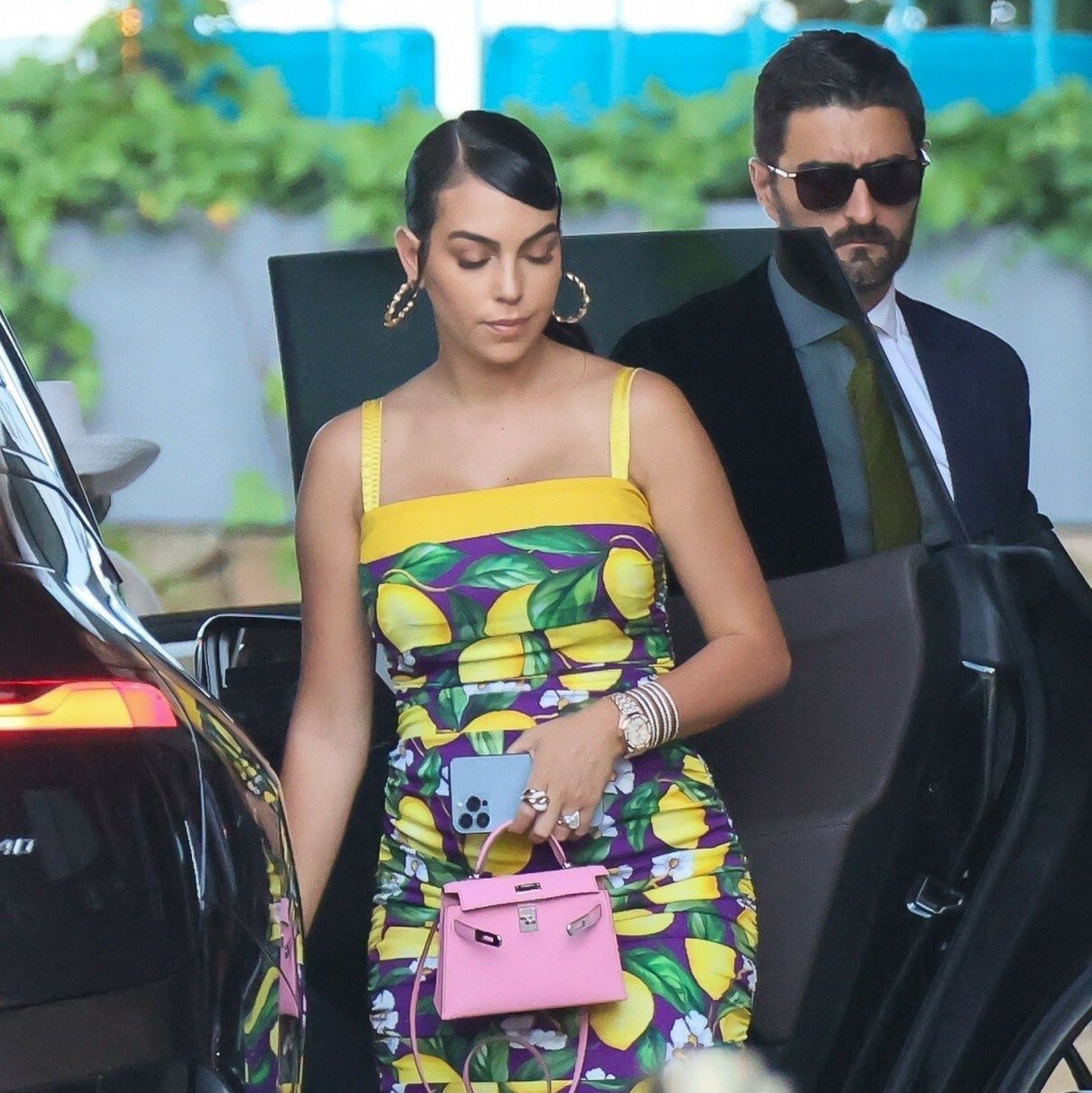 Georgina Rodriguez na kolacji ze znajomymi