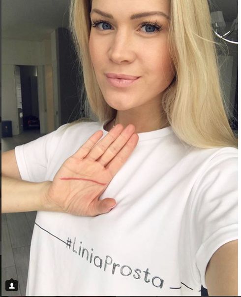 Zosia Ślotała również włączyła się w akcję