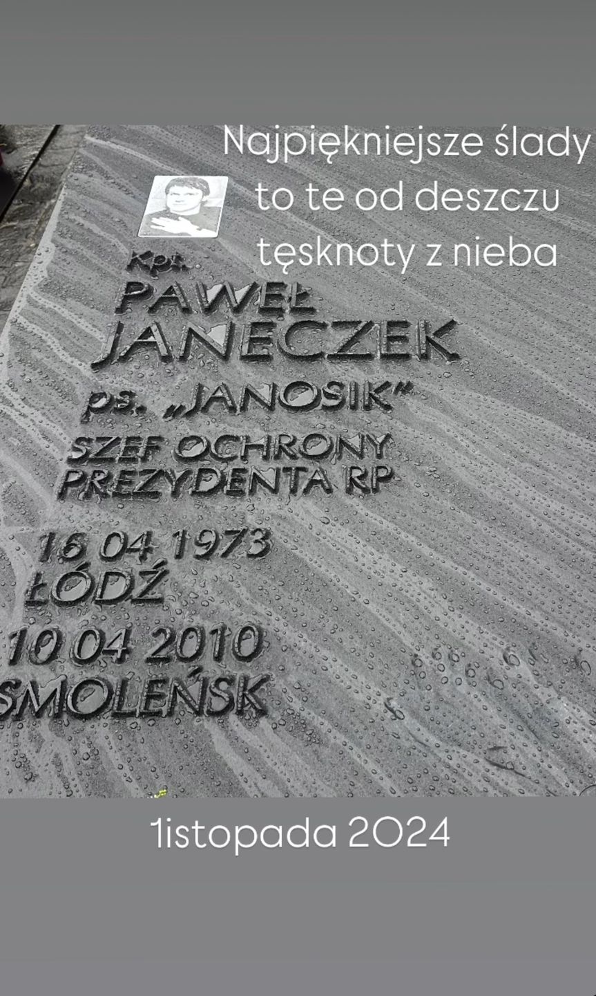 Joanna Racewicz pokazała zdjęcia z cmentarza