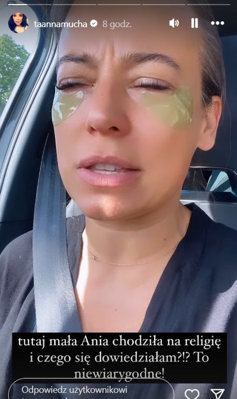 Anna Mucha na Instagramie